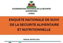 ENQUETE NATIONALE DE SUIVI DE LA SECURITE ALIMENTAIRE ET NUTRITIONNELLE, DECEMBRE 2025