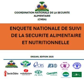 ENQUETE NATIONALE DE SUIVI DE LA SECURITE ALIMENTAIRE ET NUTRITIONNELLE, DECEMBRE 2025
